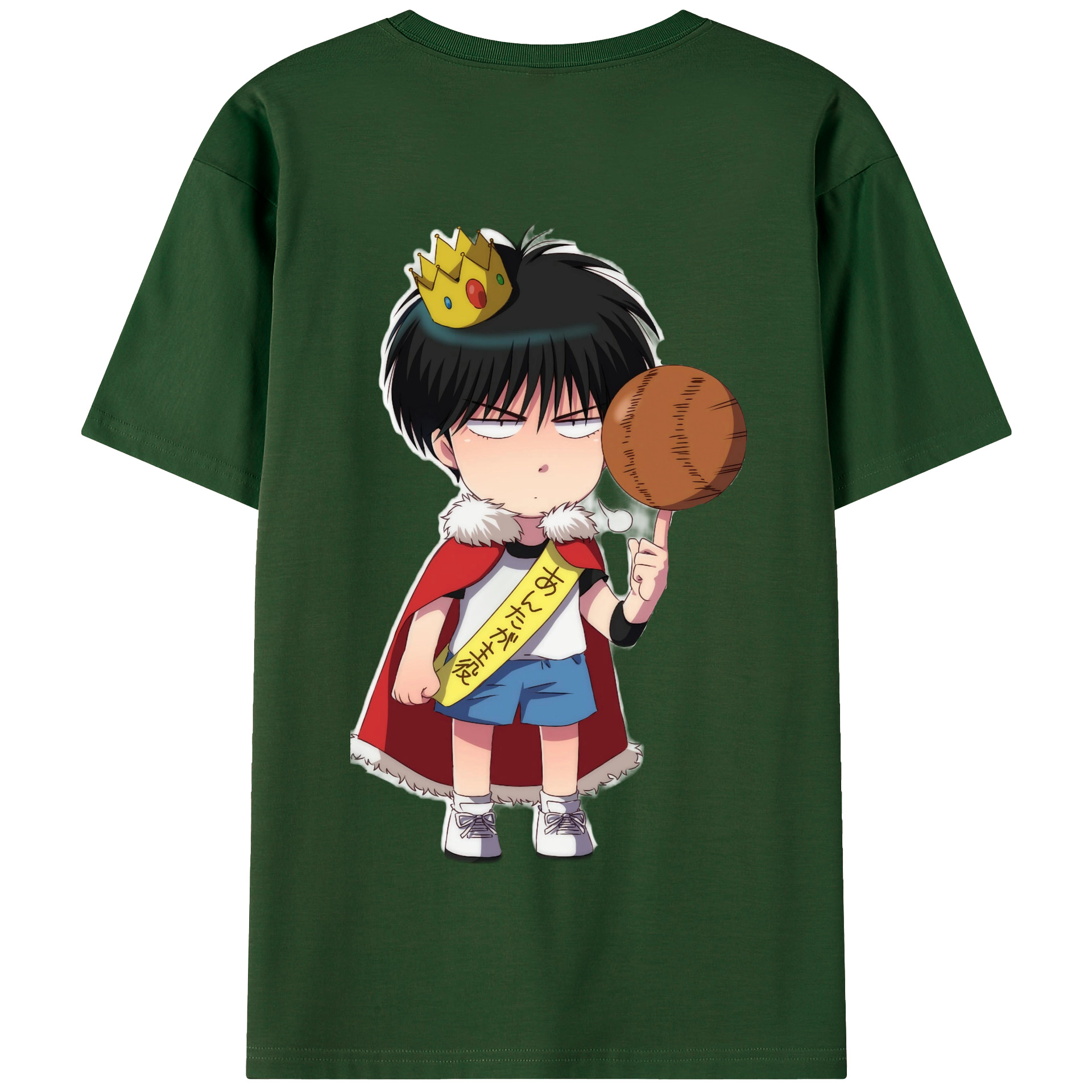 SLAM DUNK／スラムダンク 綿100％半袖Tシャツ（背面プリント）